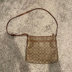 Coach Tan Crossbody